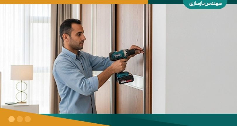 ساخت کابینت و کمد دیواری