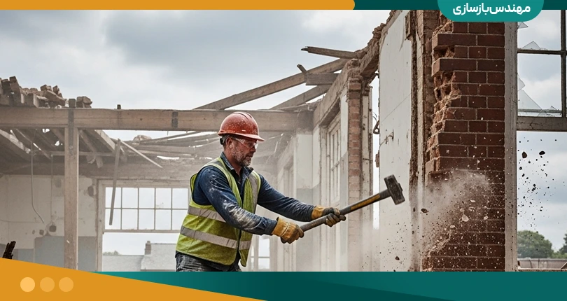 تخریب ساختمان با تیم مجرب و قیمت استثنایی