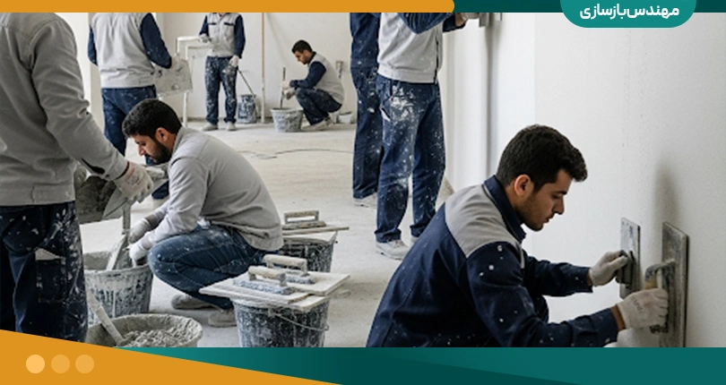 کچ کاری ساختمان