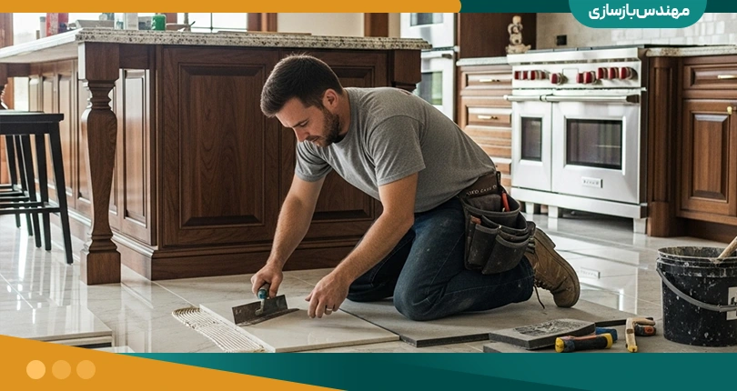 کاشی کاری و سرامیک کاری حرفه‌ای در تهران